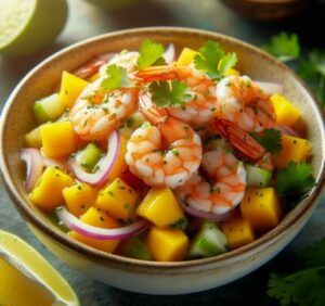 Ceviche-with-Shrimp-and-Mango-How-to-Make-Delicious-Seafood