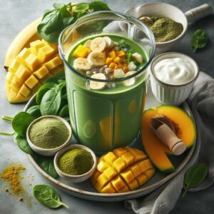 Moringa-Infused-Green-Smoothie-75-Food-Trend-Recipes-in-2025.