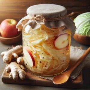 Fermented-Apple-Ginger-Kraut-75-Food-Trend-Recipes-in-2025.