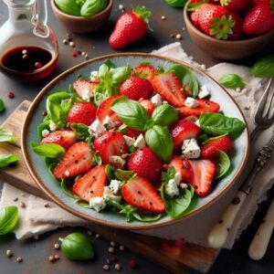 Strawberry-Basil-Salad-A-Picnic-With-Unforgettably-Food
