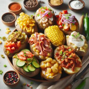 Loaded-Baked-Potato-Bar-75-Food-Trend-Recipes-in-2025.
