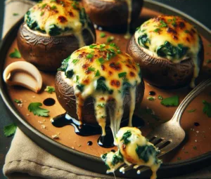 Recipes-from-Greek-Cuisine-Stuffed-Mushrooms