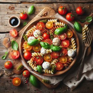 Caprese-Pasta-Salad-A-Picnic-With-Unforgettably-Food