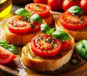 Bruschetta-with-Tomato-and-Basil-Food-Delicious-Recipes-For-Movie-Nights