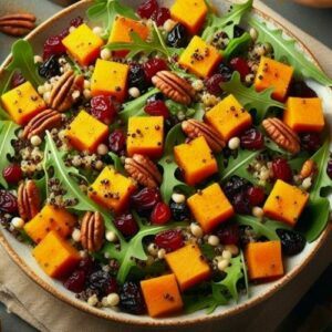 Butternut-Squash-and-Cranberry-Quinoa-Salad-20-Cooking-Recipes-for-All-Seasons