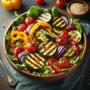Grilled-Vegetable-Quinoa-Salad-A-Picnic-With-Unforgettably-Food