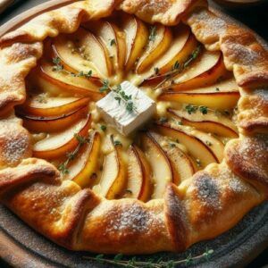 Caramelized-Pear-and-Brie-Galette-45-Must-try-Desserts-And-Sweets-Pleasure