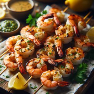 Lemon-Garlic-Shrimp-Skewers-A-Picnic-With-Unforgettably-Food