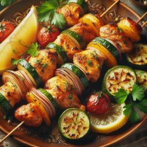 Chicken-Skewers-with-Vegetables-How-to-Make-Exciting-Baked-Dishes