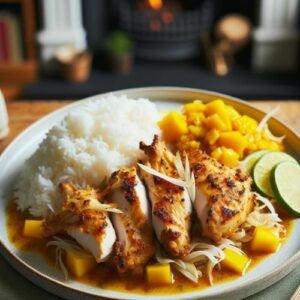 Chicken-with-Mango-Chutney-Delicious-Food-Recipes-of-Thai-Taste