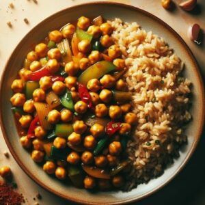 Meals-for-the-Workweek-Chickpea-Stir-Fry-with-Brown-Rice