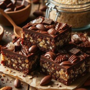 Chocolate-Quinoa-Crunch-Bars-45-Must-try-Desserts-And-Sweets-Pleasure