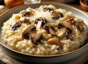 Fast-10-30min-Meals-Creamy-Mushroom-Risotto