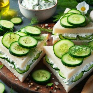 Cucumber-Tea-Sandwiches-Friend's-Snack-to-Enjoy