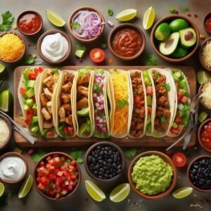 Customizable-Taco-Bar-75-Food-Trend-Recipes-in-2025.