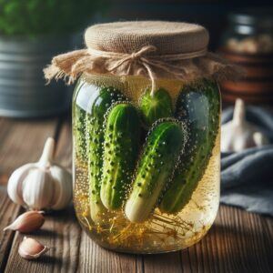 Fermented-Garlic-Dill-Pickles-75-Food-Trend-Recipes-in-2025.