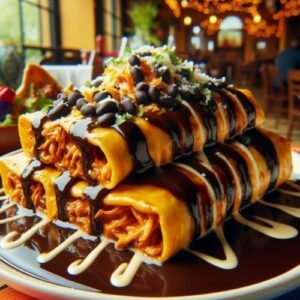 Recipes-from-Mexican-Cuisine-Enchiladas-with-Chocolate-Sauce