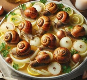 Recipes-from-French-Cuisine-Escargot-au-Cidre