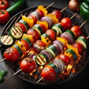 Wood-Fired-Vegetable-Skewers-75-Food-Trend-Recipes-in-2025.