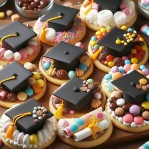Graduation-Cap-Cookies-Food-Recipes-For-Personal-Achievements