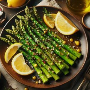 Grilled-Asparagus-with-Lemon-Wedding-And-Rehearsal-Dinners-Recipes