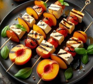 Grilled-Peach-and-Halloumi-Skewers-20-Cooking-Recipes-for-All-Seasons