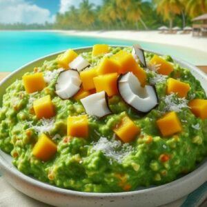 Recipes-from-Mexican-Cuisine-Guacamole-with-Coconut-and-Mango