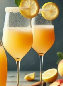 Limoncello-Bellini-Cocktail-Recipes-in-Three-Groups