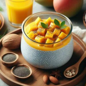 Mango-Coconut-Chia-Pudding-45-Must-try-Desserts-And-Sweets-Pleasure