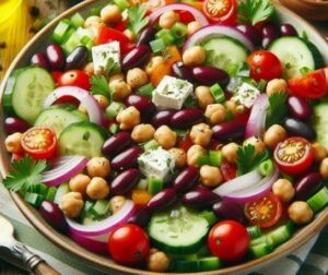 Mediterranean-Bean-Salad-How-to-Make-Exciting-Boiled-Dishes