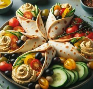 Mediterranean-Hummus-Wrap-3-Food-Recipes-For-Personal-Achievements