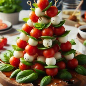 Mini-Caprese-Skewers-Food-Delicious-Recipes-For-Movie-Nights