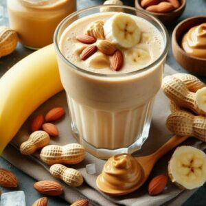 3-10min-Meals-Peanut-Butter-Banana-Smoothie