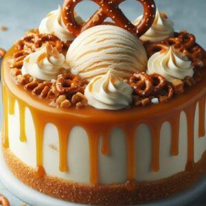 Salted-Caramel-Pretzel-Ice-Cream-Unbelievable-Cakes