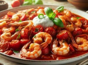 Shrimp-with-Tomatoes-55-Braised-Delicious-Dishes