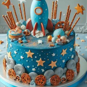 Space-Rocket-Cake-Kids-The-Birthday-Cake 