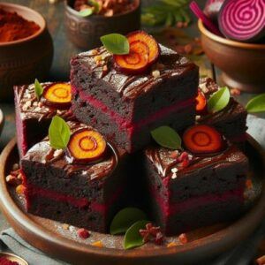 Spiced-Chocolate-Beet-Brownies-45-Must-try-Desserts-And-Sweets-Pleasure