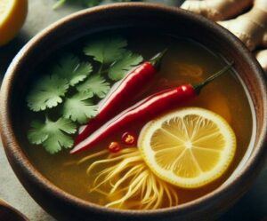  Spicy-Lemon-Ginger-Broth-How-to-Make-Exciting-Boiled-Dishes