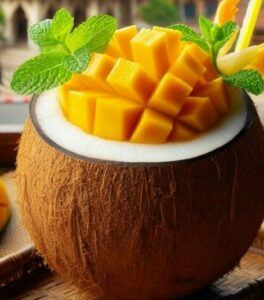 Mango-Coconut-Cooler-Cocktail-Recipes-in-Three-Groups