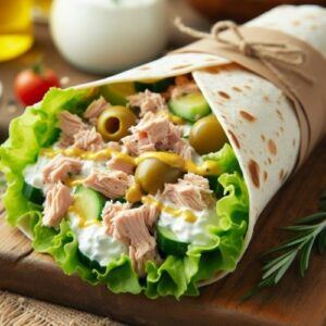 3-10min-Meals-Tuna-Salad-Wrap