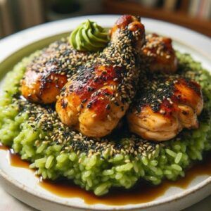 Recipes-from-Japanese-Cuisine-Wasabi-and-Sesame-Chicken