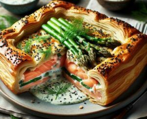 Smoked-Salmon-and-Asparagus-Pie-30-Savory-Pies-To-Delight