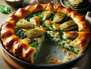 Spinach-and-Artichoke-Pie-30-Savory-Pies-To-Delight