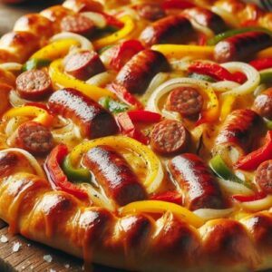Savory-Sausage-and-Pepper-Pie-30-Savory-Pies-To-Delight