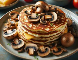 30-Savory-Pancakes-New-Recipes-Savory-Mushroom-and-Swiss-Cheese-Pancakes