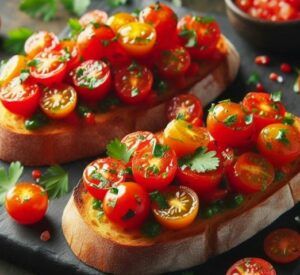 Bruschetta-with-Tomato-and-Basil-Family-Table-of-Delicious-Food