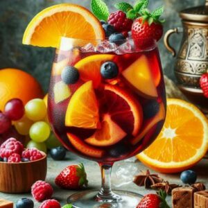 Sangria-Family-Table-of-Delicious-Food