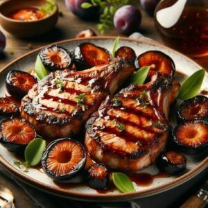 Recipes-from-Serbian-Cuisine-Slivovica-Glazed-Pork-Chops